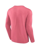 Fanatics Men's Pink Formula 1 Miami Grand Prix Long Sleeve T-Shirt