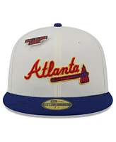 New Era Men's White Atlanta Braves Big League Chew Original 59FIFTY Fitted Hat