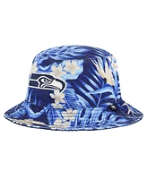 47 Brand Men's College Navy Seattle Seahawks Tropicalia Bucket Hat