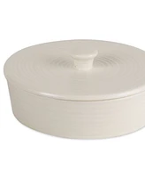 Rsvp International 8.5" D Stoneware White Tortilla Warmer