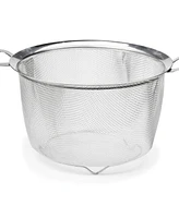 Rsvp International Endurance Stainless Steel 4 Quart Wide Rim Mesh Colander Basket