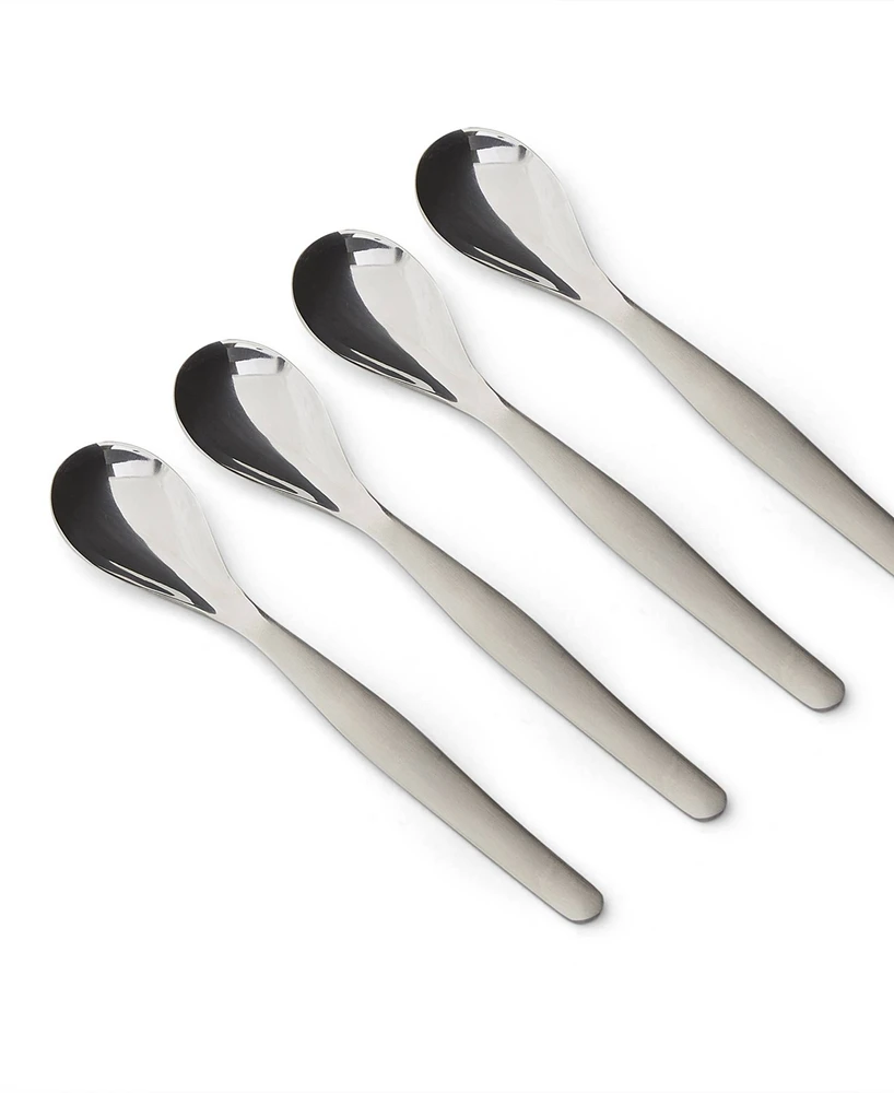 Rsvp International Endurance Stainless Steel 4 Piece 6" Egg Spoon Set