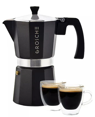 Grosche Milano Expresso Elegance: Moka Pot Espresso Cup set