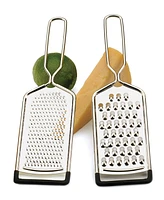 Rsvp International Endurance Stainless Steel 2 Piece 10"x3" Hand Held Cheese Grater
