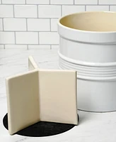 Rsvp International Stoneware 7.5" D x 7" H White Oversized Tool Crock