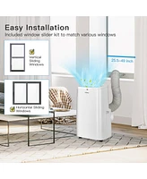 Costway 12000BTU Portable Air Conditioner 3-in-1 Air Cooler Fan Dehumidifier w/ Remote