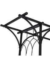 Garden Wedding Rose Arch Pergola Archway Flowers Climbing Plants Trellis Metal