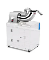 Electric Snow Cone Machine Ice Shaver Maker Shaving Crusher Dual Blades