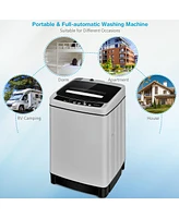 Costway Full-Automatic Washing Machine 1.5 Cu.Ft 11 Lbs