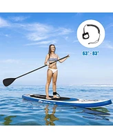 Costway 1 pcs 10.5 Inflatable Stand Up Paddle Board Sup Surfboard