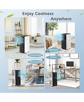 Costway 7100 Btu (10000 Ashare) Portable Air Conditioner 3-in-1 Ac Unit w/ Cool Dehum Fan Sleep Mode