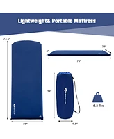 Costway Portable & Lightweight Folding Foam Sleeping Cot for Camping