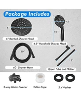 High Pressure Shower Head Combo Handheld & Rainfall Showerhead
