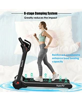 Costway 2.25HP Folding Electric Motorized Treadmill With Speaker