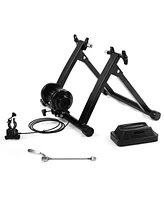 Costway Magnetic Indoor Bicycle Bike Trainer Exercise Stand 8 levels of Resistance