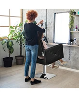 Costway Salon Chair for Hair Stylist Adjustable Swivel Chair