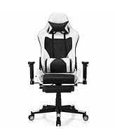 Massage Gaming Chair Reclining Racing Office Computer