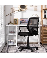 Costway Mid-Back Mesh Chair Height Adjustable Executive Chair