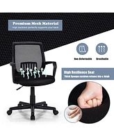 Costway Mid-Back Mesh Chair Height Adjustable Executive Chair