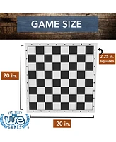 We Games Tournament Roll Up Vinyl Chess Board