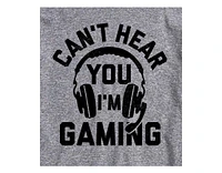 Hybrid Apparel Can't Hear You Gaming Men's Short Sleeve Tee