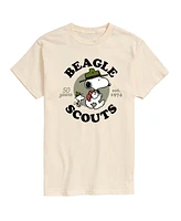 Hybrid Apparel Snoopy Woodstock Beagle Scout Men's Short Sleeve Tee