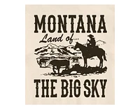 Hybrid Apparel Montana Land of Big Sky Men's Short Sleeve Tee