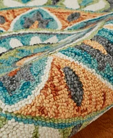Lr Home Radiance RDC54085 5'x5' Round Area Rug