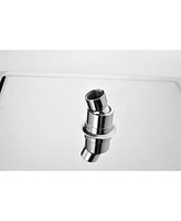 Ceiling Mounted Shower System Combo Set With Handheld And 12" Shower Head