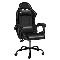 Streamdale Furniture Adjustable Racing Gaming Office Chair, Black