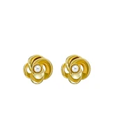 Ted Baker Jewelry Flores: Pearl Flower Statement Stud Earrings