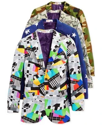 Opposuits Pattern Novelty Slim Fit Suits Matching Ties