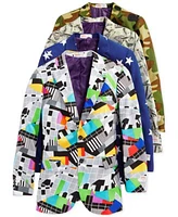 Opposuits Pattern Novelty Slim Fit Suits Matching Ties
