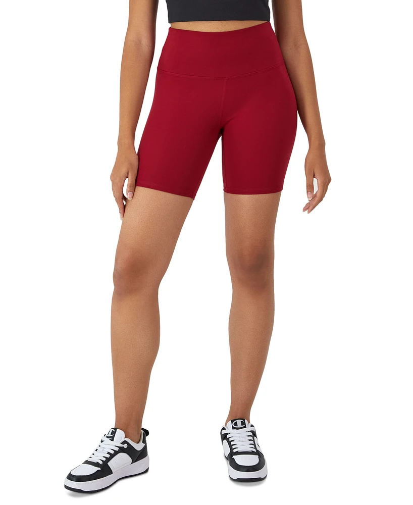 Champion Women's Soft Touch High-Rise Bike Shorts