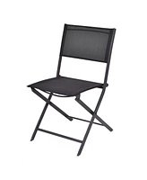 Set of 4 Outdoor Patio Folding Chairs