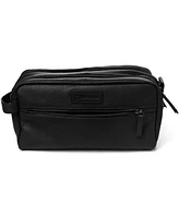 AlpineSwiss Sedona Toiletry Bag Genuine Leather Shaving Kit Dopp Travel Case