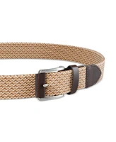 Tommy Hilfiger Men's Tubular Cord Stretch Belt