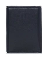 Alpine Swiss Rfid Mens Wallet Deluxe Capacity Trifold With Divided Bill Section