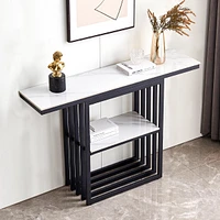Versatile Modern Black Console Table