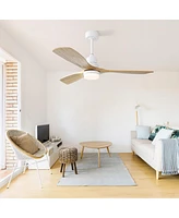 52" Ceiling Fan with Led Light & Remote