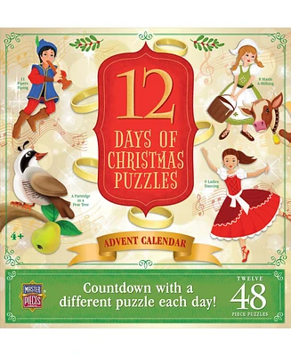 MasterPieces Puzzles MasterPieces 12 Days of Christmas Jigsaw Puzzles