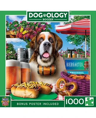 MasterPieces Puzzles MasterPieces Dogology - Boozer 1000 Piece Jigsaw Puzzle for Adults