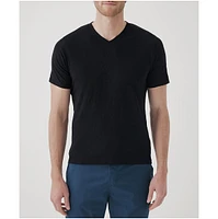 Pact Men's Organic Cotton Featherweight Slub V-Neck Tee