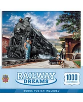 MasterPieces Puzzles MasterPieces Childhood Dreams Railway Dreams 1000 Piece Jigsaw Puzzle