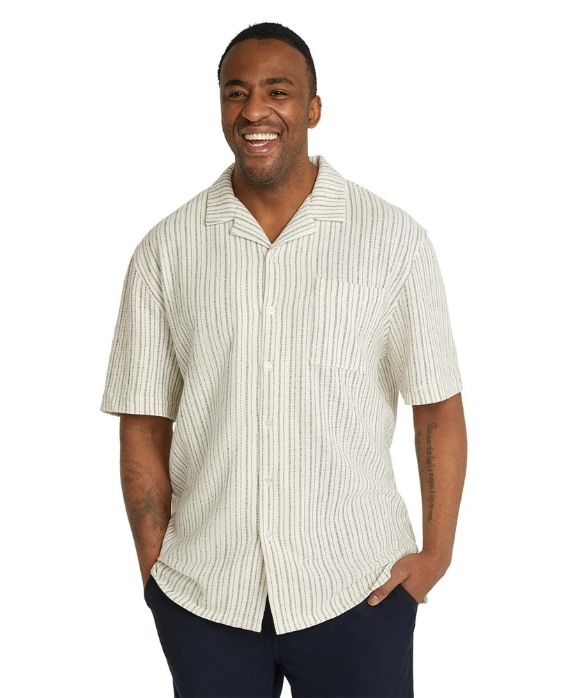 Johnny Bigg Big & Tall Hooper Relaxed Fit Knit Shirt