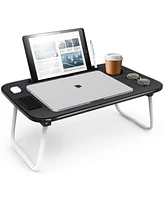 Nestl Foldable Lap Desk - Portable & Lightweight - Ideal for Working, Reading, or Eating