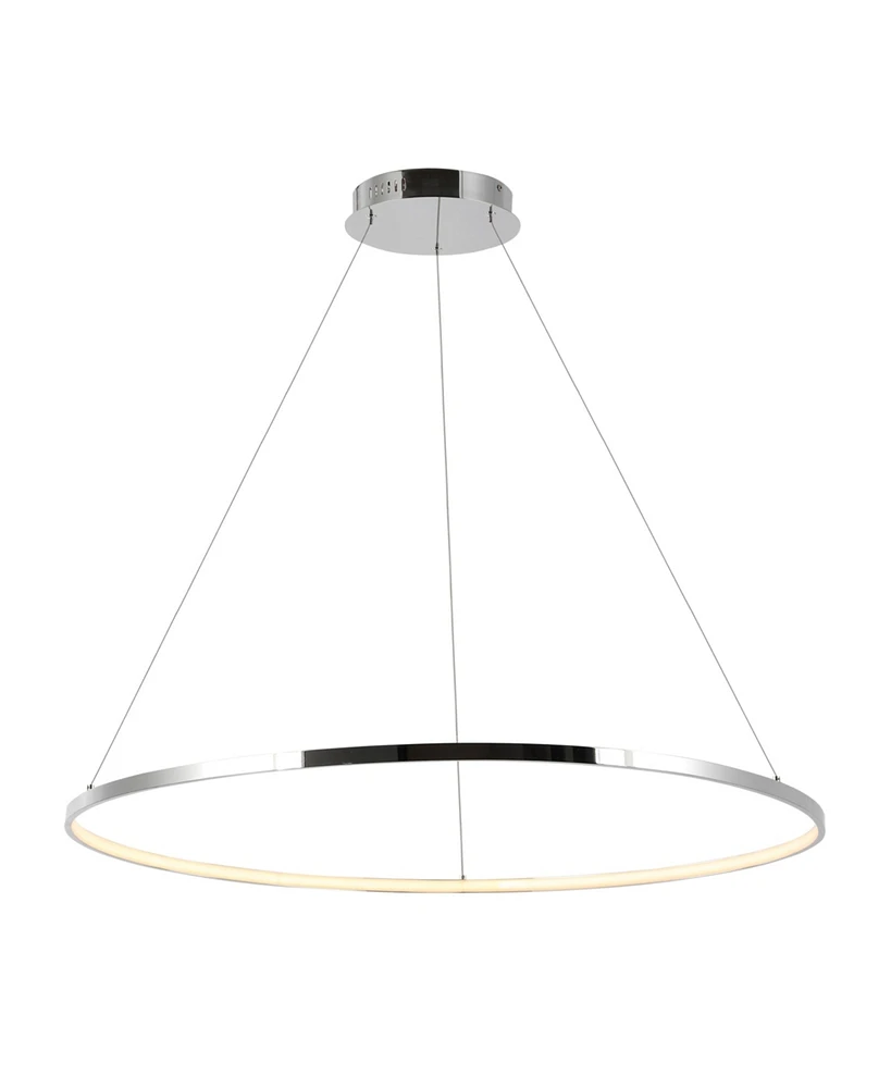 Jonathan Y Brice Modern Contemporary Iron Integrated Led Pendant