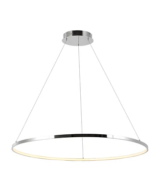 Jonathan Y Brice Modern Contemporary Iron Integrated Led Pendant