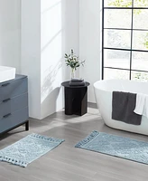 Jean Pierre New York Ricardo Fringe Cotton 2-Pc. Bath Rug Set