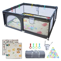 71" x 59" Baby Playard for Indoor/Outdoor Use